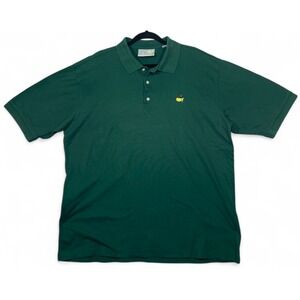 Vintage Masters Augusta National Golf Shop Polo Shirt Green XL